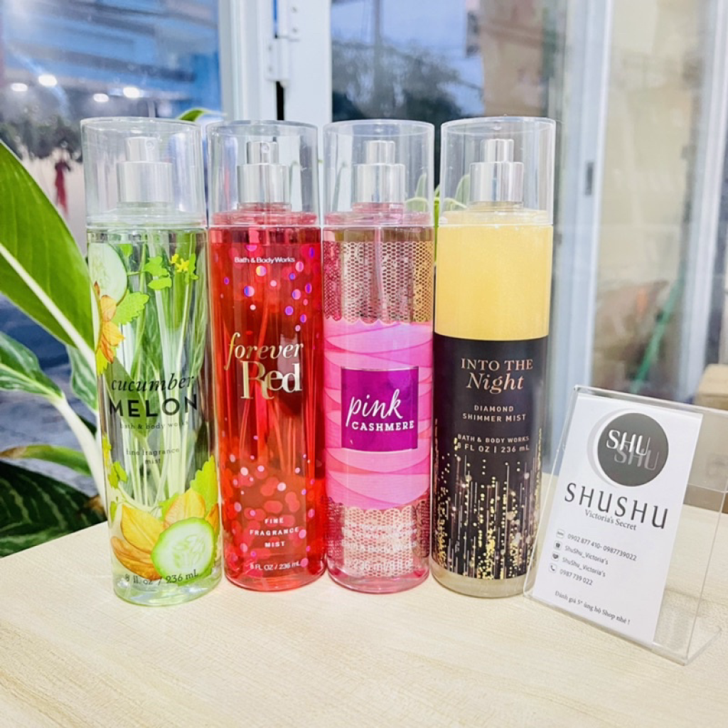 Xịt Thơm Toàn Thân Body Mist Bath Body Works 236ml