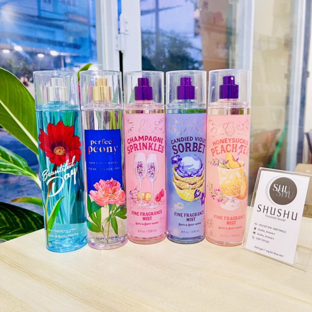 Xịt Thơm Toàn Thân Body Mist Bath Body Works 236ml