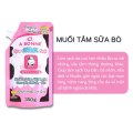 Muối Tắm Sữa Bò Abonne Tẩy Tế Bào Chết Body Và Da Mặt Thái Lan Hương Sữa Tươi 350g