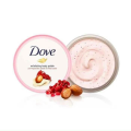 Tẩy Da Chết, Tế Bào Chết Dove Exfoliating Body Giúp Dưỡng Da Trắng Mịn Màng Macca & Lựu 225ml - Bản Đức