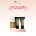 TEST MINI Dầu Gội Gừng, Gừng Hà Thủ Ô Weilaiya Giảm Rụng Tóc, Kích Mọc Tóc Nhanh Hợp Mọi Da Đầu ( gội 20ml + xả 20ml)