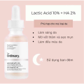 THE ORDINARY LACTIC ACID 10- - HA